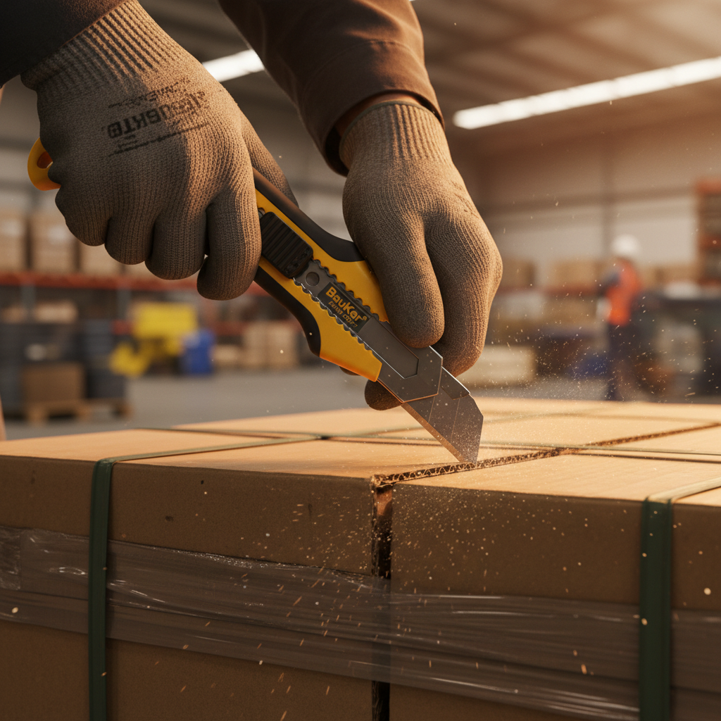 BauKer Heavy Duty - Trabajador colombiano cortando material